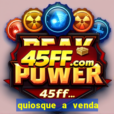 quiosque a venda em porto seguro